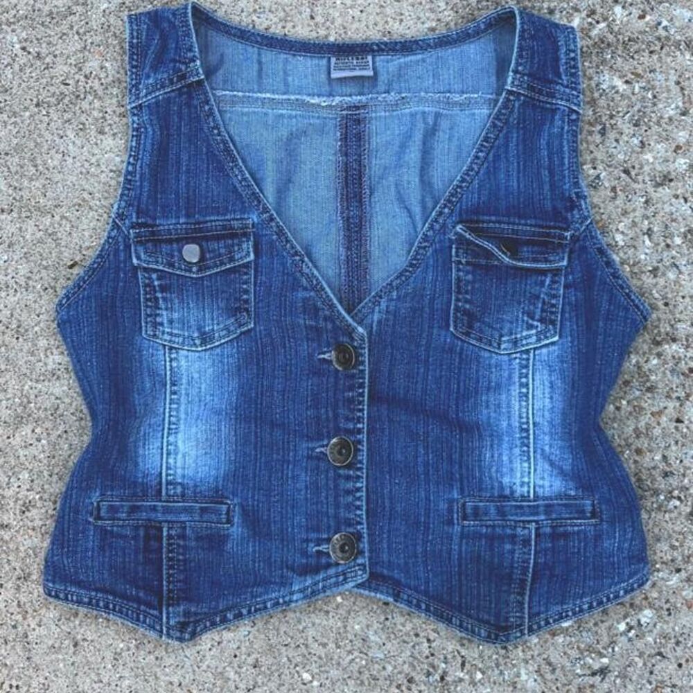 Riflessi Women's Blue and Navy Gilet